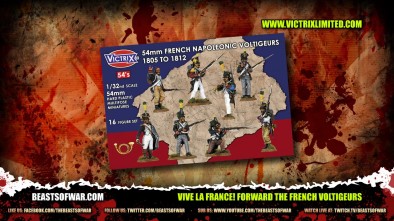Vive La France! Forward the French Voltigeurs