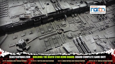 Building The Death Star Demo Board: Board Complete Game on!!!