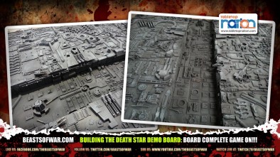 Building The Death Star Demo Board: Board Complete Game on!!!