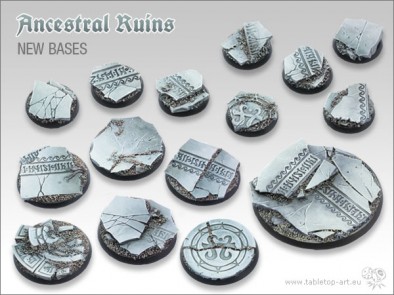 Ancestral Ruins Round Base Collection
