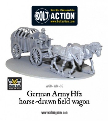 Bolt Action - Uncovered German Field Wagon