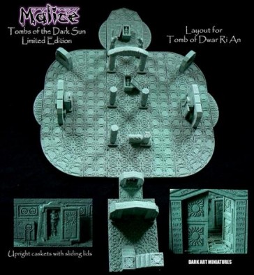 Dark Art - Tomb of Dwar Ri An Layout