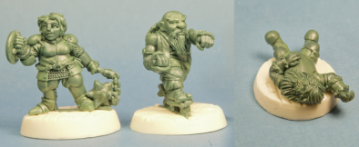 Fighter, Monk, Wounded Dwarf