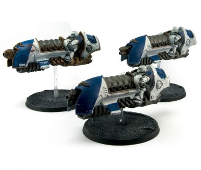 Forge World - Scimitar Pattern Space Marine Jetbikes