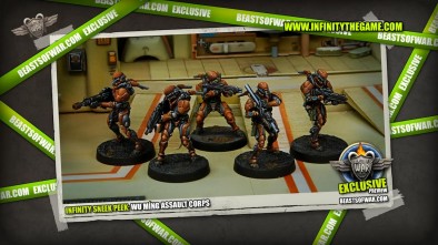 Infinity Sneek Peek: Wu Míng Assault Corps 1