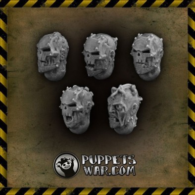 Puppets War - Iron Mutant Heads