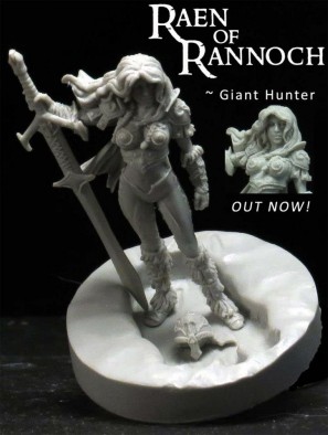 Raen of Rannoch - Giant Hunter Close Up