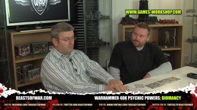 Warhammer 40K Psychic Powers: Biomancy