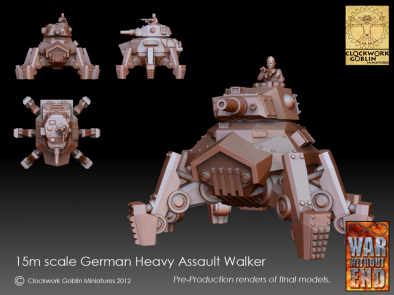 15mm German Heavy Assault Walker