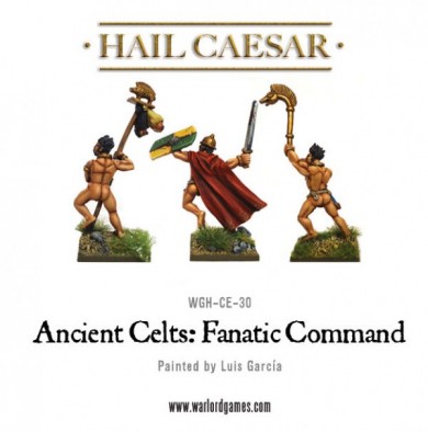 Ancient Celts - Fanatic Command (Rear)