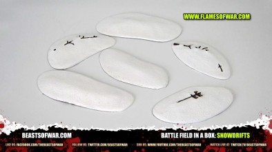 Battle Field in a Box: Snowdrifts