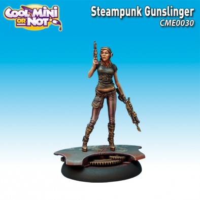 Cool Mini or Not - Steampunk Gunslinger