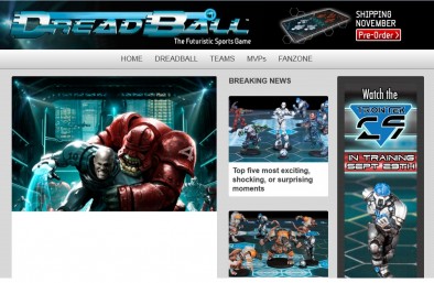 DreadBall Website