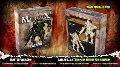 Lazarus... a Steampunk Terror for Malifaux