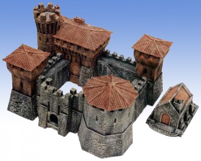 Manorhouse Workshop - 15mm Castle and Chapel