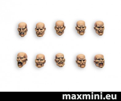 MaxMini - Generic Male Heads