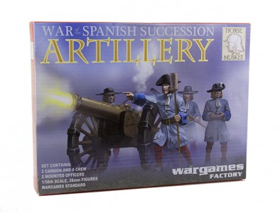 Spanish Succession Artillery Box Art