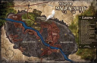 Wyrd - Map of Malifaux