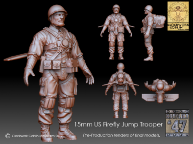 15mm US Firefly Jump Trooper