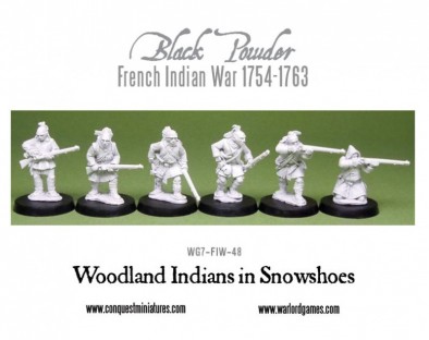 Black Powder - Woodland Indians in Snow Shoes