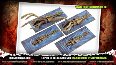 Empire of the Blazing Sun: Ika Squid for Dystopian Wars