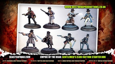 Empire of the Dead: Gentlemen's Club Faction Starter Box