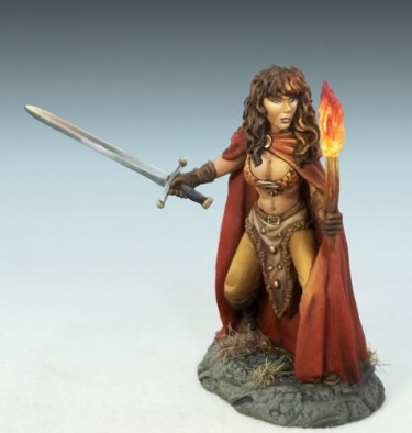 Female Rogue With Sword