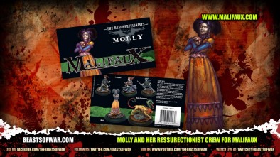 Molly and her Ressurectionist Crew for Malifaux