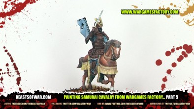 Painting Samurai Cavalry from Wargames Factory... Part 5