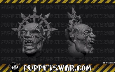 Puppets War - Twisted Chaos Head