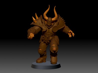 Willy - Chaos Warrior Render
