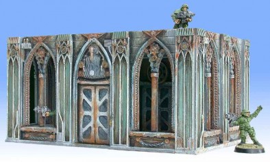 Armorcast - Small Goth Tech Building