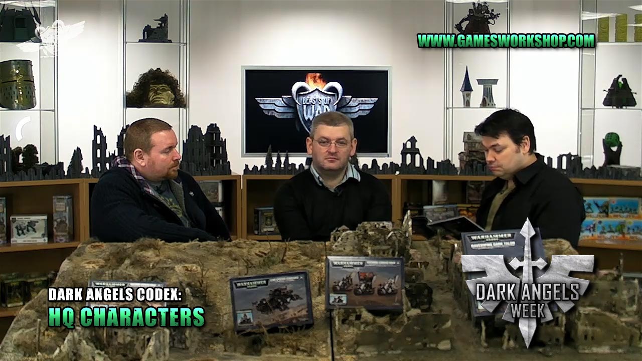 Dark Angels Codex HQ Characters OnTableTop Home of Beasts of War