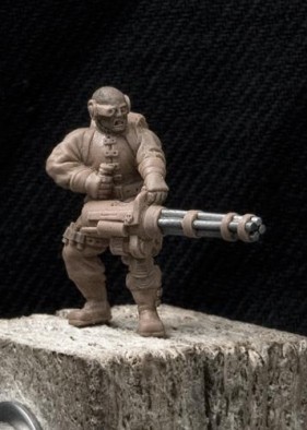 Gatling Gun Soldier