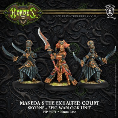 Hordes - Makeda and the Exalted Court