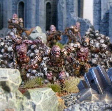 Mantic - Zombie Marines Attacking