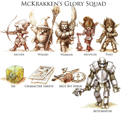 Mckrakken's Glory Squad