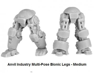 Multi-Pose Bionic Legs (Front)