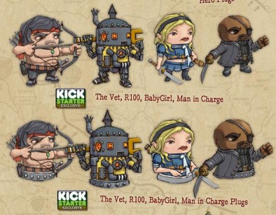 Rivet Wars - Heroes Kickstarter Exclusives