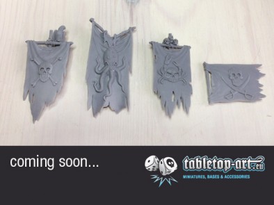 Tabletop Art - Pirate Banners