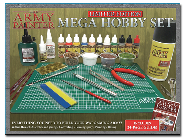 The Army Painter Hobby Starter: Mega Brush Set