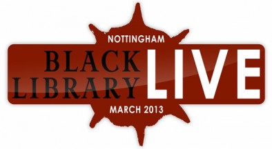 Black Library Live Logo