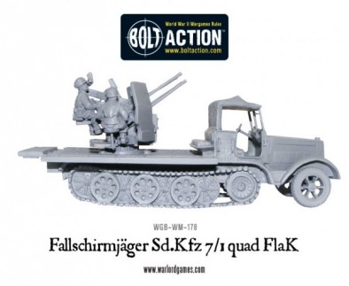 Fallschirmjager Sd.Kfz 71 quad FlaK #2