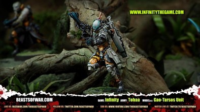 Game: Infinity Army: Tohaa Model(s): Gao-Tarsos Unit