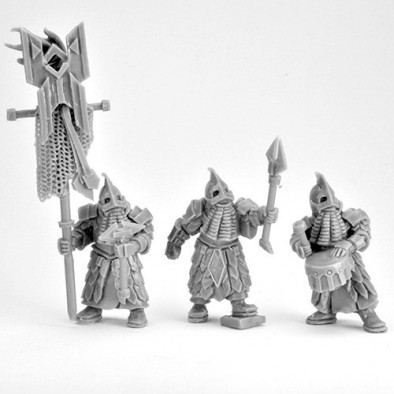 Miniatures of the North - Fallen Dwarf Command