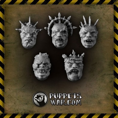 Puppets War - Mad King Heads