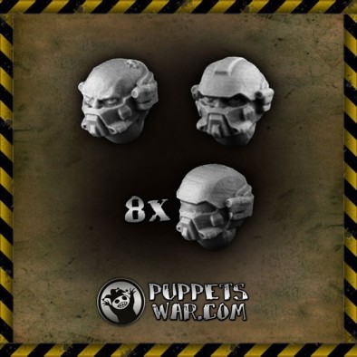 Puppets War - Space Warrior Heads