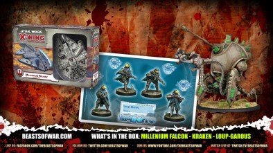 What's in the Box: Millenium Falcon - Kraken - Loup-Garous