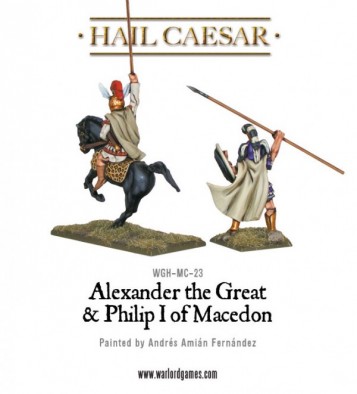 Alexander the Great son of Philip I of Macedon (Rear)