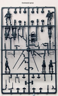 American War of Independence British Infantry Sprue